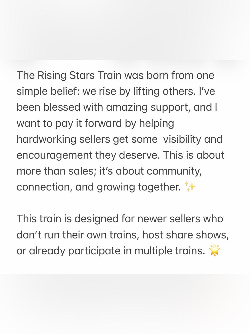 🚂September 18th - Rising Stars Train🚂 - Picture 3 of 4